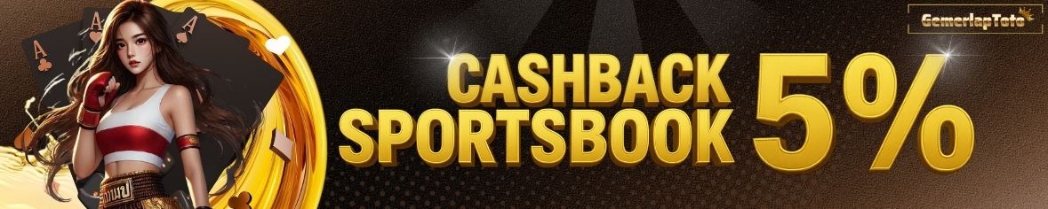 BONUS CASHBACK SPORTSBOOK 5%