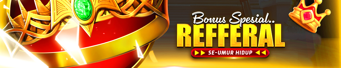 BONUS REFERRAL HINGGA 1% SEUMUR HIDUP